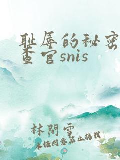 耻辱的秘密女搜查官snis