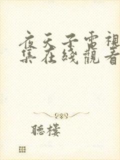 夜天子电视剧全集在线观看免费