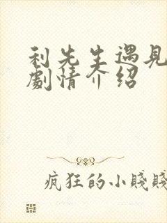 利先生遇见爱情剧情介绍