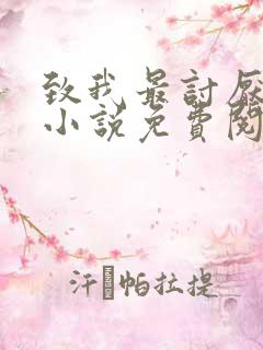 致我最讨厌的你小说免费阅读