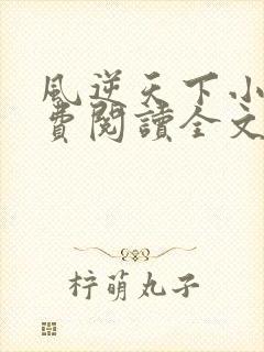 风逆天下小说免费阅读全文