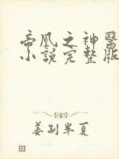 帝凰之神医弃妃小说完整版