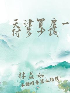 天津买房一般首付多少钱