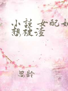 小说 女配她只想被渣