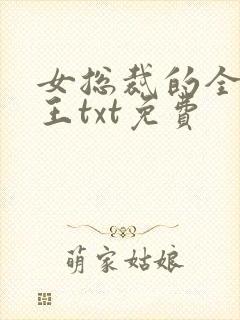 女总裁的全能兵王txt免费