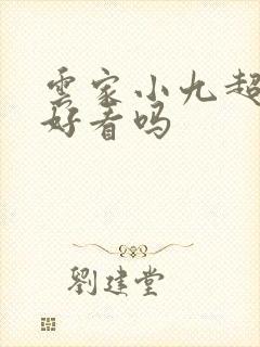 云家小九超皮哒好看吗