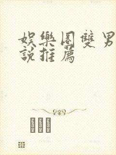 娱乐圈双男主小说推荐