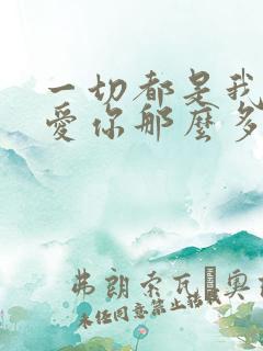 一切都是我的错爱你那么多是什么歌