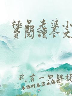 极品老婆小说免费阅读全文