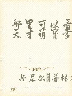 哪里可以看全集天才萌宝爹地请抱走妈咪短剧