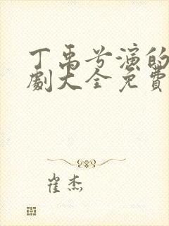 丁禹兮演的电视剧大全免费观看