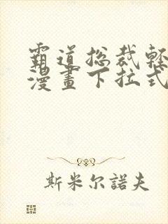 霸道总裁轻点爱漫画下拉式