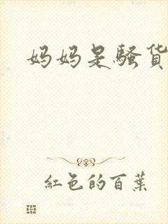 妈妈是骚货小说