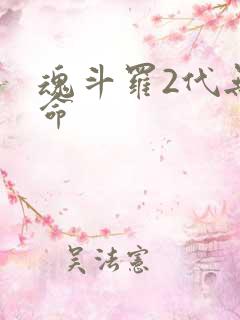 魂斗罗2代无限命