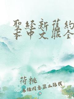 圣经新旧约和合本中文版全书