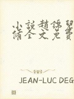 小说赵锦儿秦慕修全文免费阅读免费