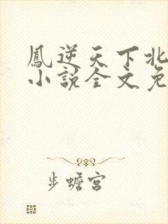 凤逆天下北月篇小说全文免费阅读