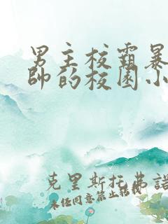 男主校霸暴戾痞帅的校园小甜文