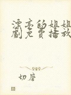 漂亮的姐姐电视剧免费播放在线观看