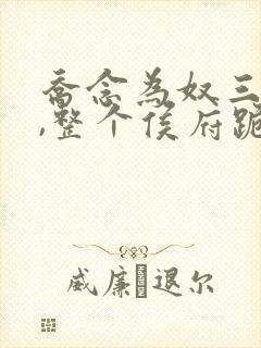 乔念为奴三年后,整个侯府跪求我原谅