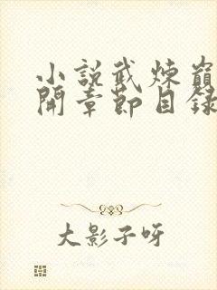 小说武炼巅峰杨开章节目录