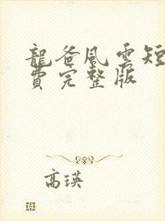 龙爸风云短剧免费完整版