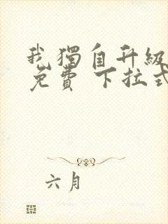 我独自升级漫画免费 下拉式