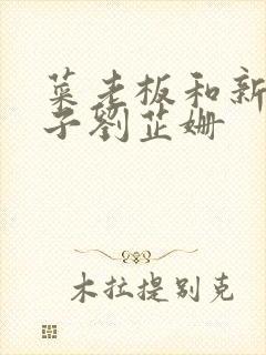 菜老板和新婚妻子刘芷姗