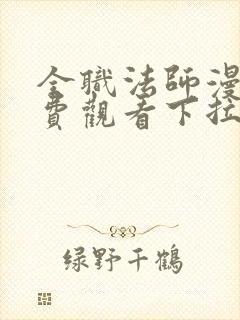 全职法师漫画免费观看下拉式6漫画