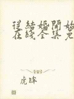 从结婚开始恋爱在线全集免费观看