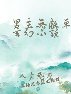 男主无敌单女主玄幻小说