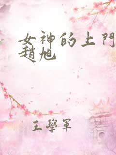 女神的上门贵婿赵旭