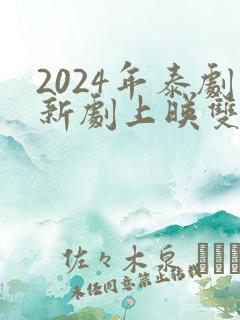 2024年泰剧新剧上映双男主