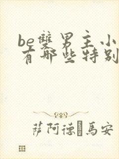 be双男主小说有哪些特别好看的