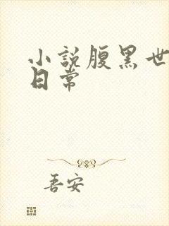 小说腹黑世子妃日常