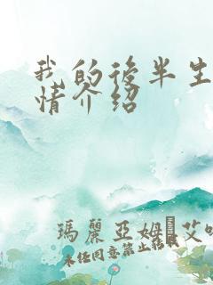 我的后半生集剧情介绍