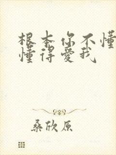 根本你不懂得不懂得爱我