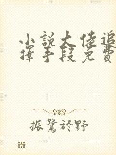 小说大佬追妻不择手段免费阅读