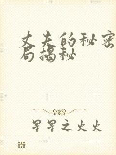 丈夫的秘密大结局揭秘