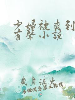 少妇被爽到高潮有声小说