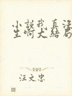 小说我真没想重生啊大结局怎么样