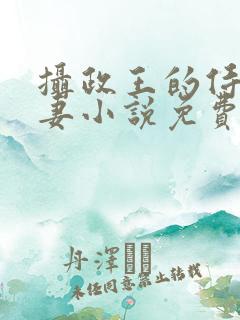 摄政王的侍爱逃妻小说免费阅读