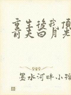 重生后我顶替了前夫白月光 第118章