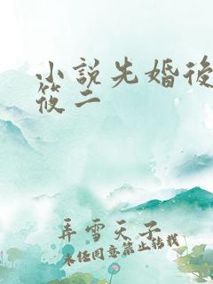 小说先婚后爱梦筱二