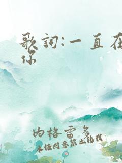 歌词:一直在爱你