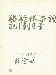 骆驼祥子读书笔记1到9章