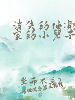 消失的他:财阀家的小儿子