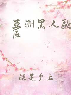 亚洲黑人欧美二区