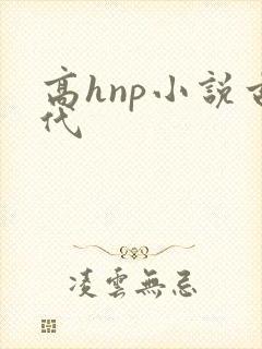 高hnp小说古代