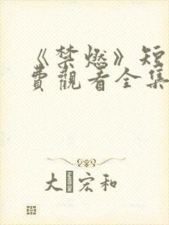 《禁燃》短剧免费观看全集